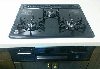 ビルトインガスコンロ交換工事　埼玉県さいたま市　N3GN2RSQ1(L/R) - After