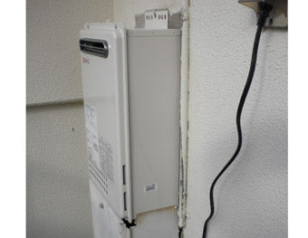 給湯器・混合水栓蛇口交換工事　大阪府　GQ-2437WS　BF-M145TG