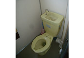 洋式便器・便座交換工事　千葉県千葉市　C-180P+DT-3840+NB - Before