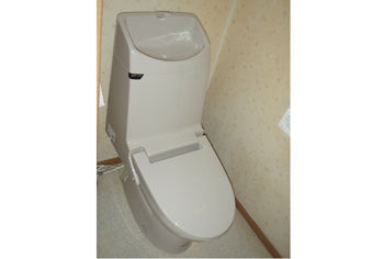 洋式便器交換工事　大阪府羽曳野市　BC-110STU+DT-C182U