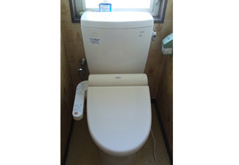 洋式便器便座交換工事　神奈川県横浜市　CS220BM+SH220BA - Before