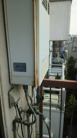 給湯器・水栓交換工事　大阪府大阪市住之江区　GQ-1639WS-set-13A - Before