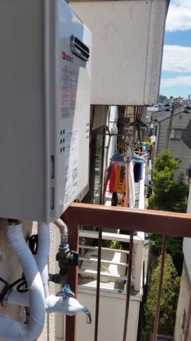 給湯器・水栓交換工事　大阪府大阪市住之江区　GQ-1639WS-set-13A - After