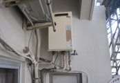 ガス給湯器交換工事　東京都大田区　RUX-A2400W-E - After