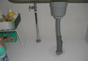 混合水栓、小型電気温水器取付工事　埼玉県越谷市　EHPN-F13N2+EFH-4MK他 - After