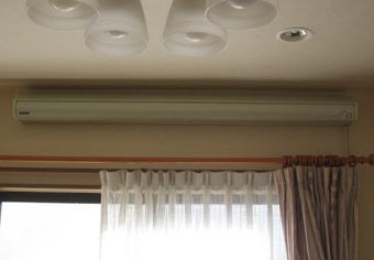 室内物干しユニット取付工事　東京都豊島区　CWF8101W - After