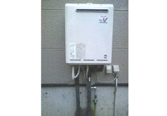 ガス給湯器交換工事　静岡県伊豆市　RUF-A2003SAW(A) - Before
