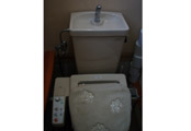 洋式便器交換工事　東京都小平市　CS220BM+SH221BA