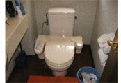 洋式便器便座交換工事　栃木県那須塩原市　CS220BM+SH220BA　