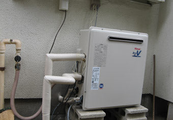 ガス給湯器、混合水栓交換工事　長野県長野市　RUF-A2003AG(A)他 - Before