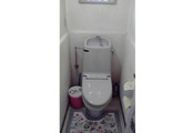 洋式便器交換工事　東京都八王子市　CS350BR-SH351BA
