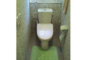 洋式便器交換工事　山口県宇部市　CS220BM+SH221BA