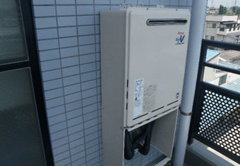 ガス給湯器交換工事　埼玉県鳩ヶ谷市　RUF-A2400SAW(A) - After