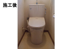 洋式便器交換工事　福島市いわき市　CS320BM+SH321BA - Before
