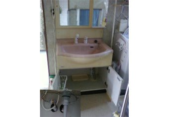 混合水栓交換工事　栃木県下野市　LF-344S-500-N88 - After