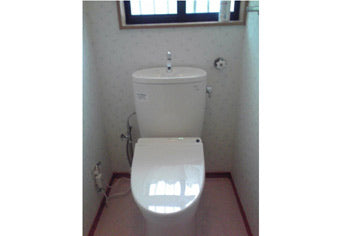 洋式便器交換工事　宮城県仙台市　CS320BM+SH321BN他