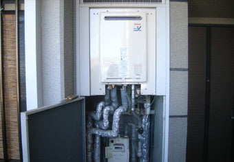 ガス給湯器交換工事　福岡県北九州市　RUJ-V2401W - After