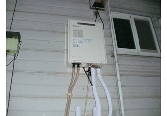 ガス給湯器、混合水栓交換工事　群馬県吾妻郡　GT-2450SAWXBL-set他 - After