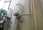 ガス給湯器交換工事　東京都小平市　GT-1650SAWXBL-set - Before