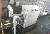 ガス給湯器交換工事　東京都福生市　GT-2450SARXBL-set - Before