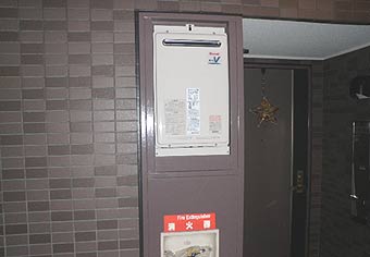ガス給湯器交換工事　埼玉県川口市　RUJ-V2401W-set - After