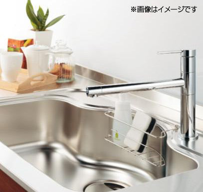 キッチン用蛇口 VARUNA[台][シングルレバー混合水栓][スパウト261mm][寒冷地]
