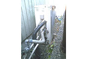 ガス給湯器交換工事　静岡県静岡市　RUF-E2003SAG-set - Before