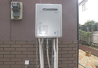 ガス給湯器交換工事　東京都日野市　RUF-E2400AW - After