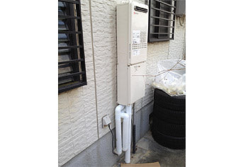 ガス給湯器交換工事　岡山県倉敷市　GQ-2427AWX-BL - After