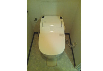 洋式便器交換工事　神奈川県横浜市　XCH1101RWS