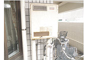 ガス給湯器交換工事　東京都清瀬市　GQ-1637WS-set - Before