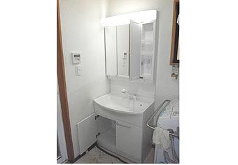 洗面化粧台交換工事　千葉県船橋市　GQM75KSGQM75K3SM - After