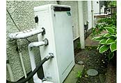 ガス給湯器交換工事　神奈川県相模原市 GRQ-2050SAXBL - Before
