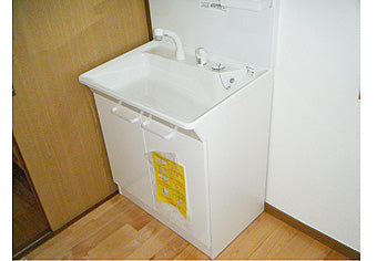 洗面化粧台交換工事　福岡県古賀市 LDPA075BAGEN1H+LMPA075B1GFC1G　 - After