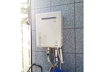 ガス給湯器交換工事　大阪府羽曳野市　RUF-E2401SAW(A)-set - After