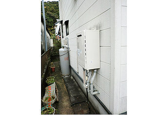 ガス給湯器交換工事　長崎県佐世保市 GT-2450SAWXBL-set - After
