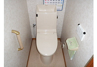 洋式便器交換工事　東京都日野市 BC-Z10HU+DT-Z183HU