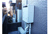 ガス給湯器交換工事　東京都清瀬市 GT-2450SAWXBL - Before