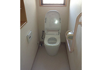 洋式便器交換工事　静岡県浜松市　XCH1202WS