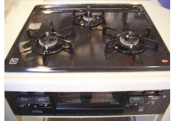 ビルトインガスコンロ交換工事　埼玉県所沢市　C3GK2RSQ1R
