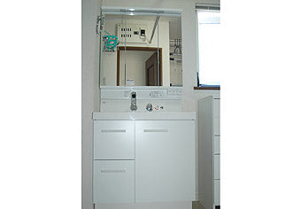 洗面化粧台交換工事　北海道函館市 AR1H-755SYN+MAJX1-753TZJU-set - After