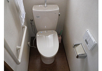洋式便器交換工事　埼玉県加須市　CS220BM+SH221BAS-set