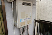 給湯器交換え工事　東京都北区　RUF-A1610AW-A-set - Before