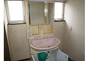 洗面化粧台交換工事　東京都小金井市　LDSWA075BBXSW2A+LMWA075A3GGC1G - Before