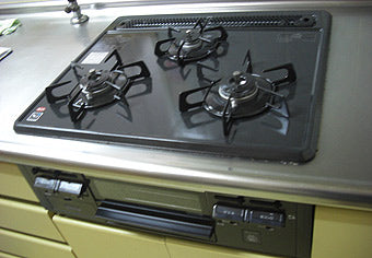ビルトインガスコンロ交換工事　埼玉県三郷市　C3GK2RSQ1L