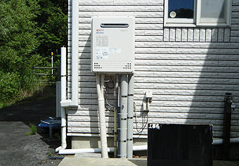 ガス給湯器交換工事　新潟県東蒲原郡　GT-C2452AWX BL-set - After