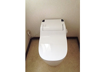 洋式便器交換工事　東京都杉並区　XCH1101RWS-sale - After