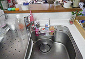 浄水器用水栓取付工事　愛知県名古屋市　KS-405JW - Before