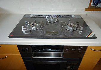 ビルトインガスコン交換工事　愛知県知多郡　RHS71W10G7V-S（L/R） - After