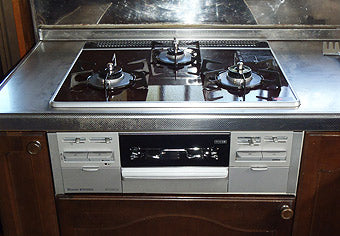ビルトインガスコンロ交換工事　三重県桑名市　RS31W13K10R-V(L/R) - After